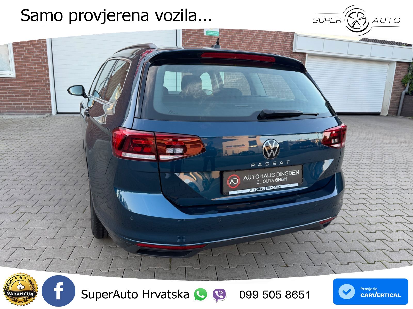 Volkswagen Passat Variant 2.0 TDI (150 KS) DSG Business LED+GR SJED+ACC