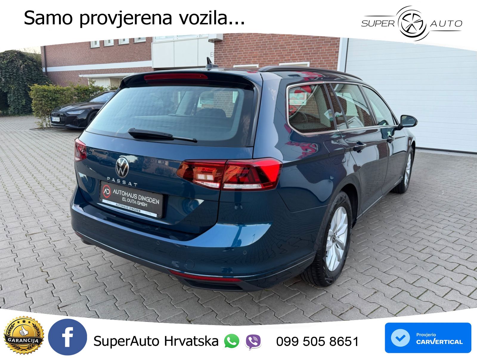 Volkswagen Passat Variant 2.0 TDI (150 KS) DSG Business LED+GR SJED+ACC