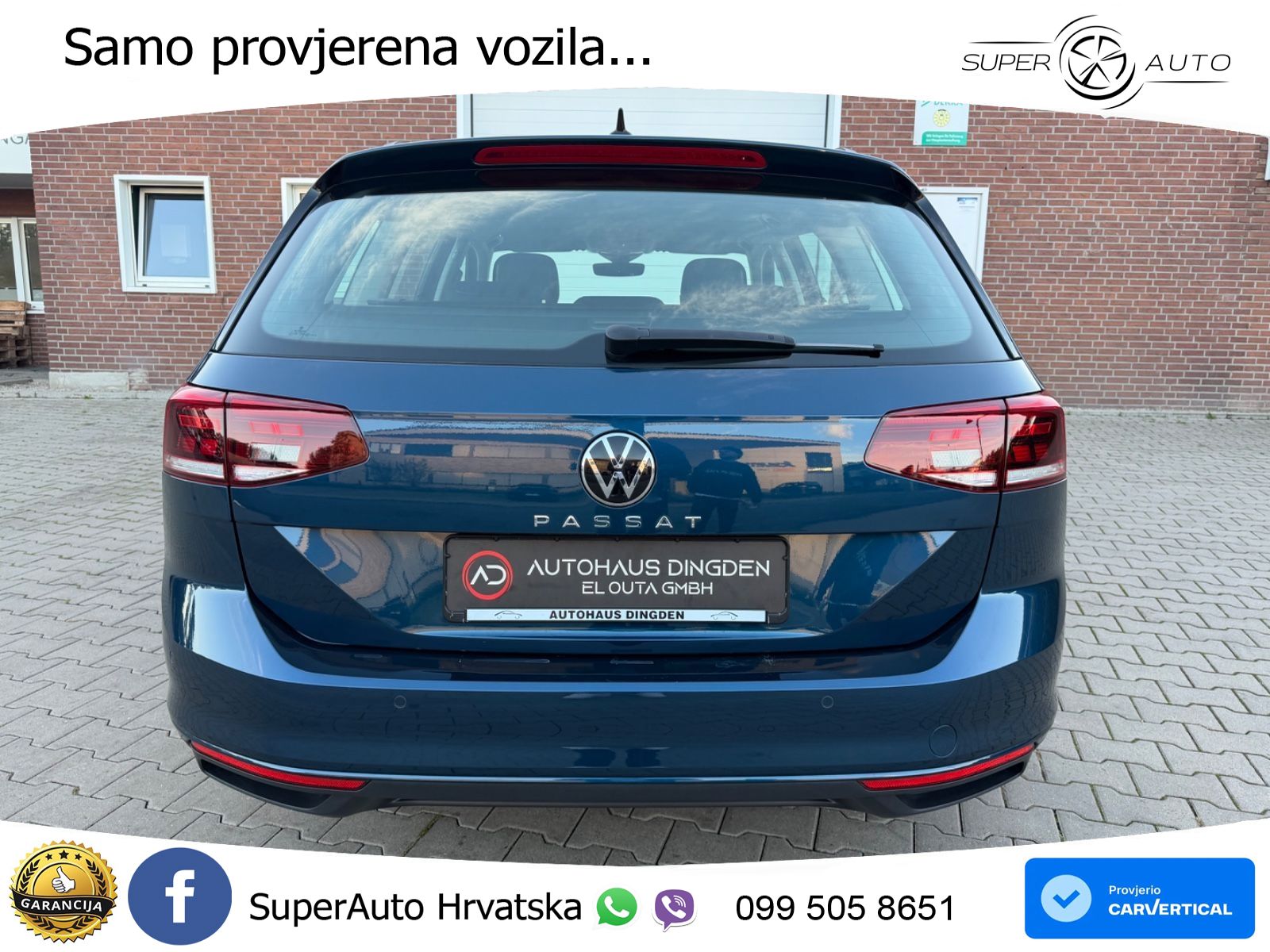 Volkswagen Passat Variant 2.0 TDI (150 KS) DSG Business LED+GR SJED+ACC