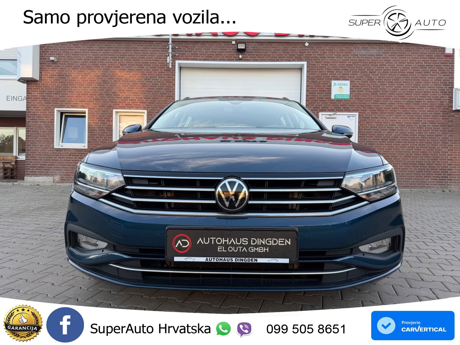 Volkswagen Passat Variant 2.0 TDI (150 KS) DSG Business LED+GR SJED+ACC