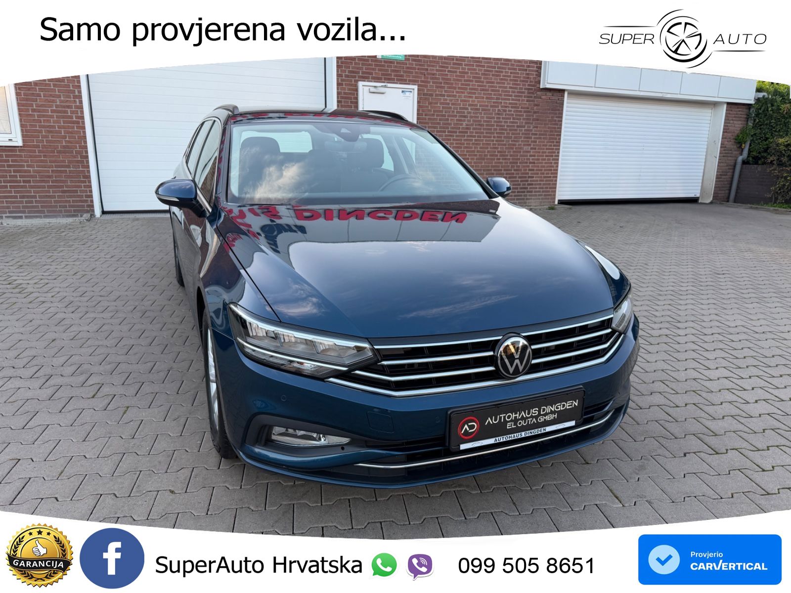 Volkswagen Passat Variant 2.0 TDI (150 KS) DSG Business LED+GR SJED+ACC