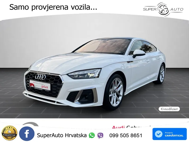 Audi A5 Sportback  40 TFSI (204 KS) S tronic S line MATRIX+GR SJED+KAM