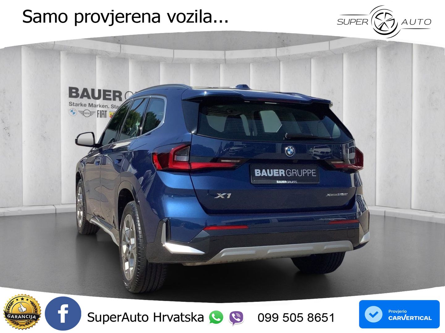 BMW X1 25e (245 KS) xDrive Steptronic xLine LED+GR SJED+ACC