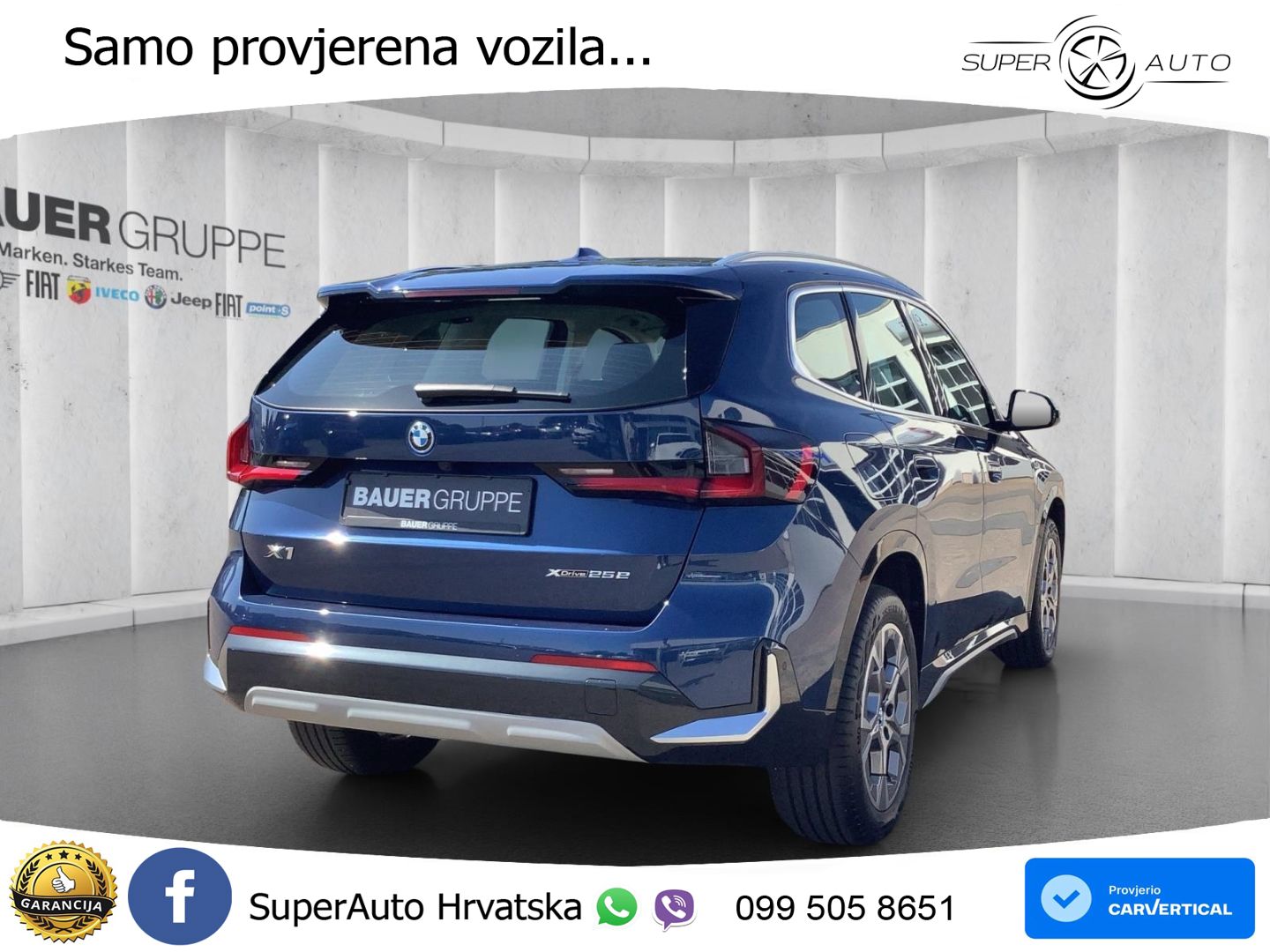 BMW X1 25e (245 KS) xDrive Steptronic xLine LED+GR SJED+ACC