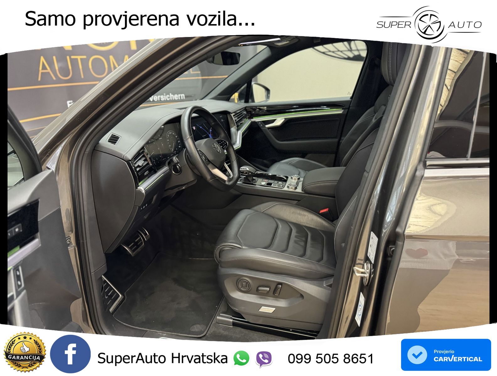 Volkswagen Touareg 3.0 V6 TDI (231 KS) 4MOTION Tiptronic R-Line ZRAČNI+ACC+4xGR SJED+KAM
