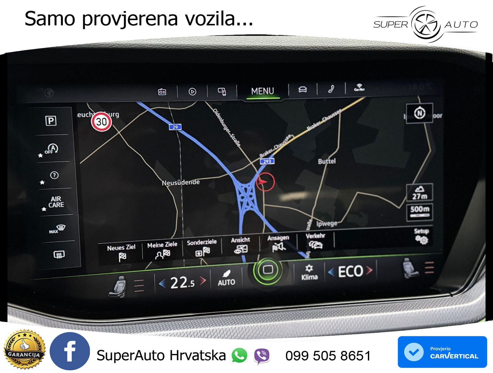 Volkswagen Touareg 3.0 V6 TDI (231 KS) 4MOTION Tiptronic R-Line ZRAČNI+ACC+4xGR SJED+KAM