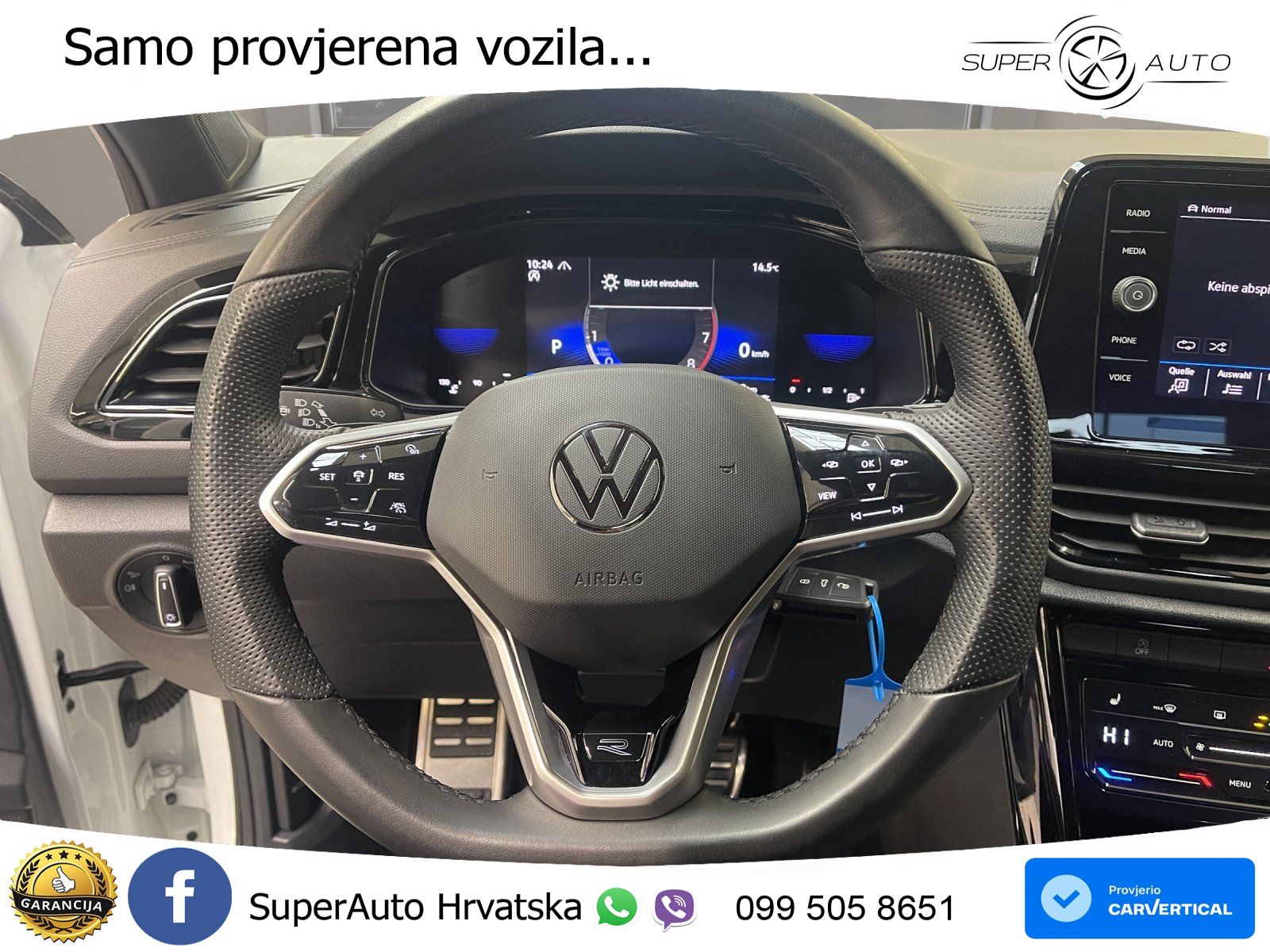 Volkswagen T-Roc 2.0 TSI (190 KS) 4M DSG R-Line LED+GR SJED+ACC