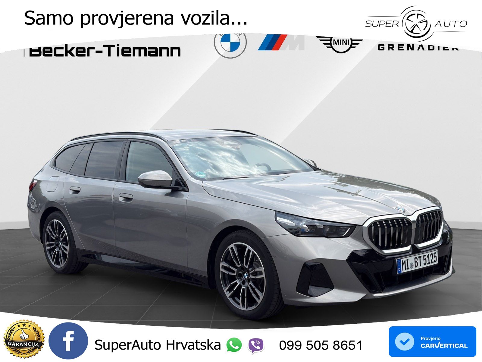 BMW 520d Touring (197 KS) Steptronic LED+GR SJED+ACC