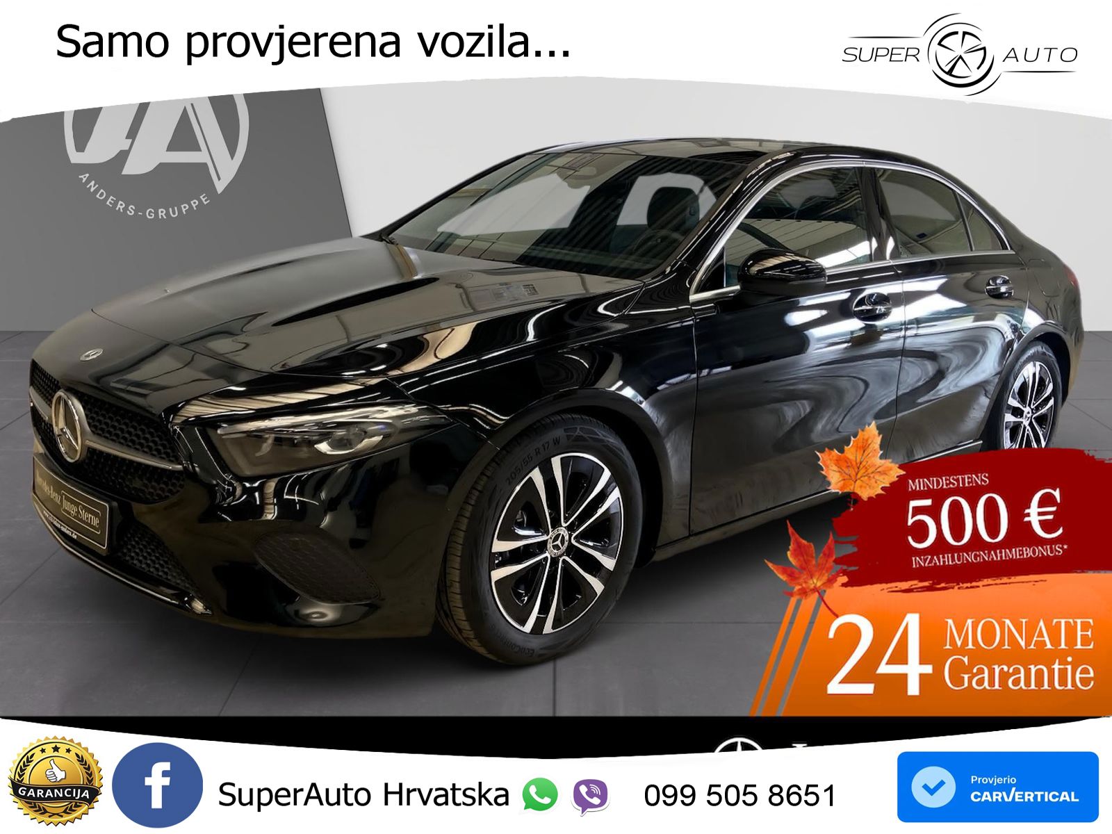 Mercedes-Benz A 180 7G-DCT LED+GR SJED+ACC