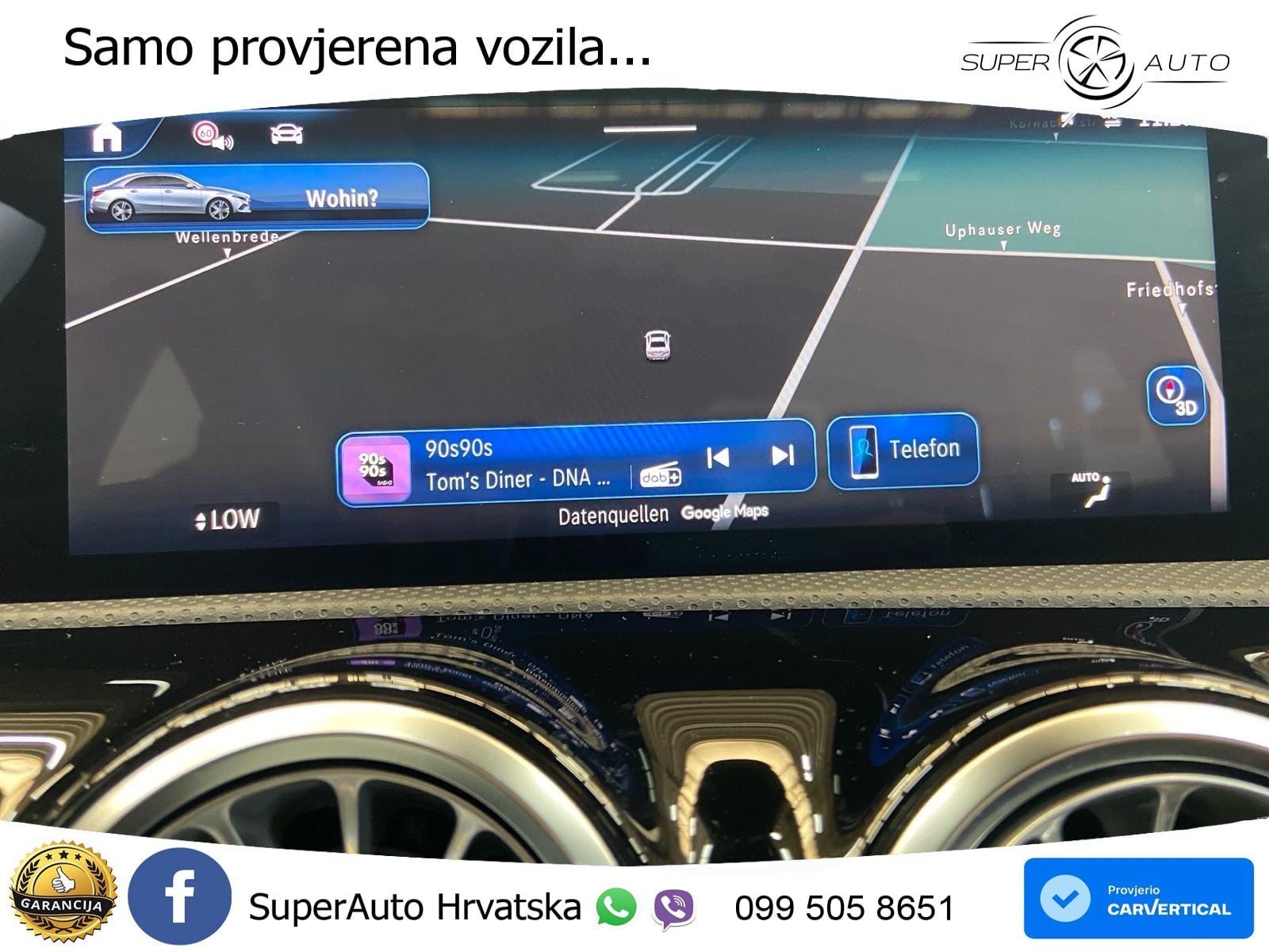 Mercedes-Benz A 180 7G-DCT LED+GR SJED+ACC