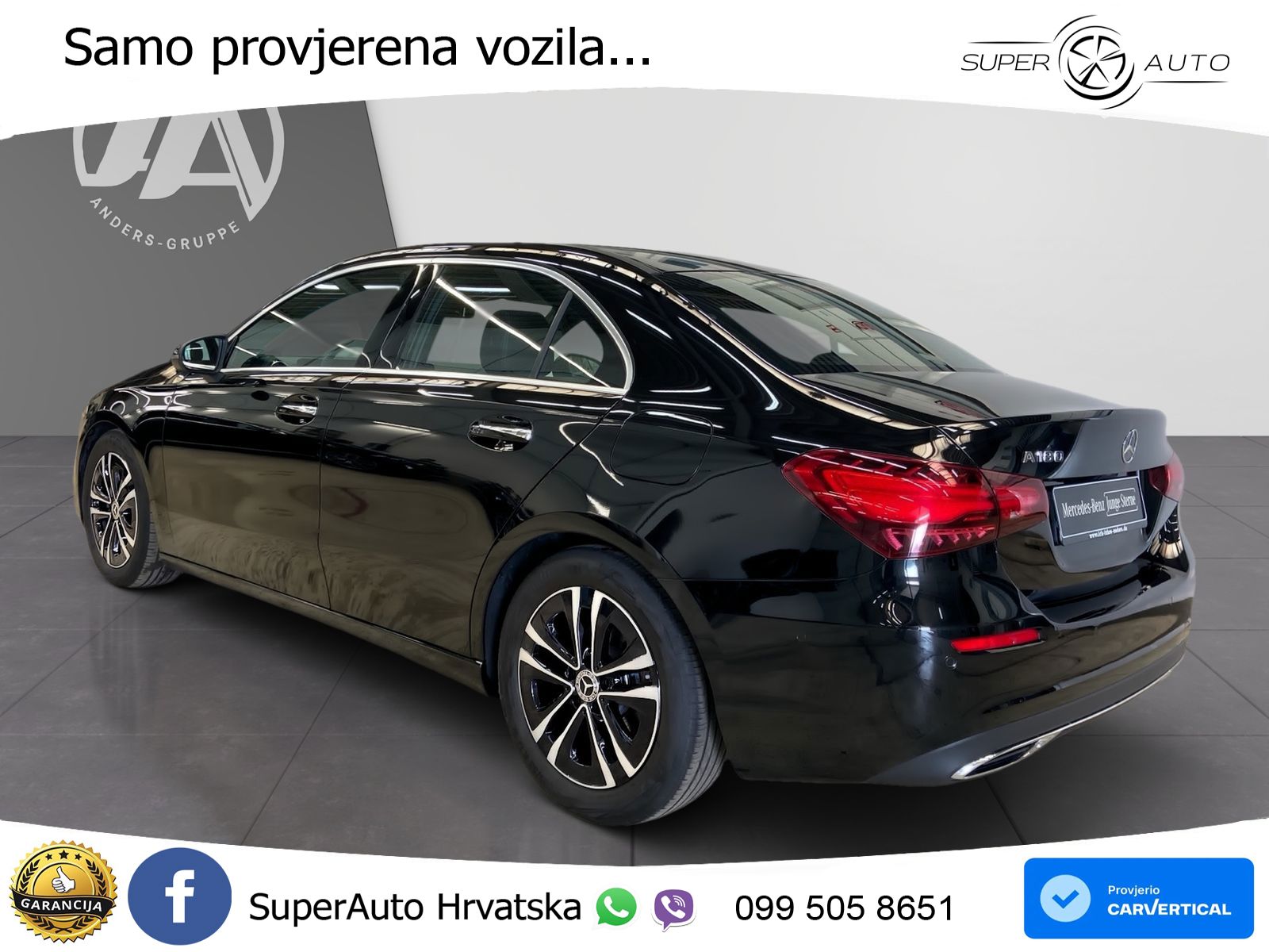 Mercedes-Benz A 180 7G-DCT LED+GR SJED+ACC