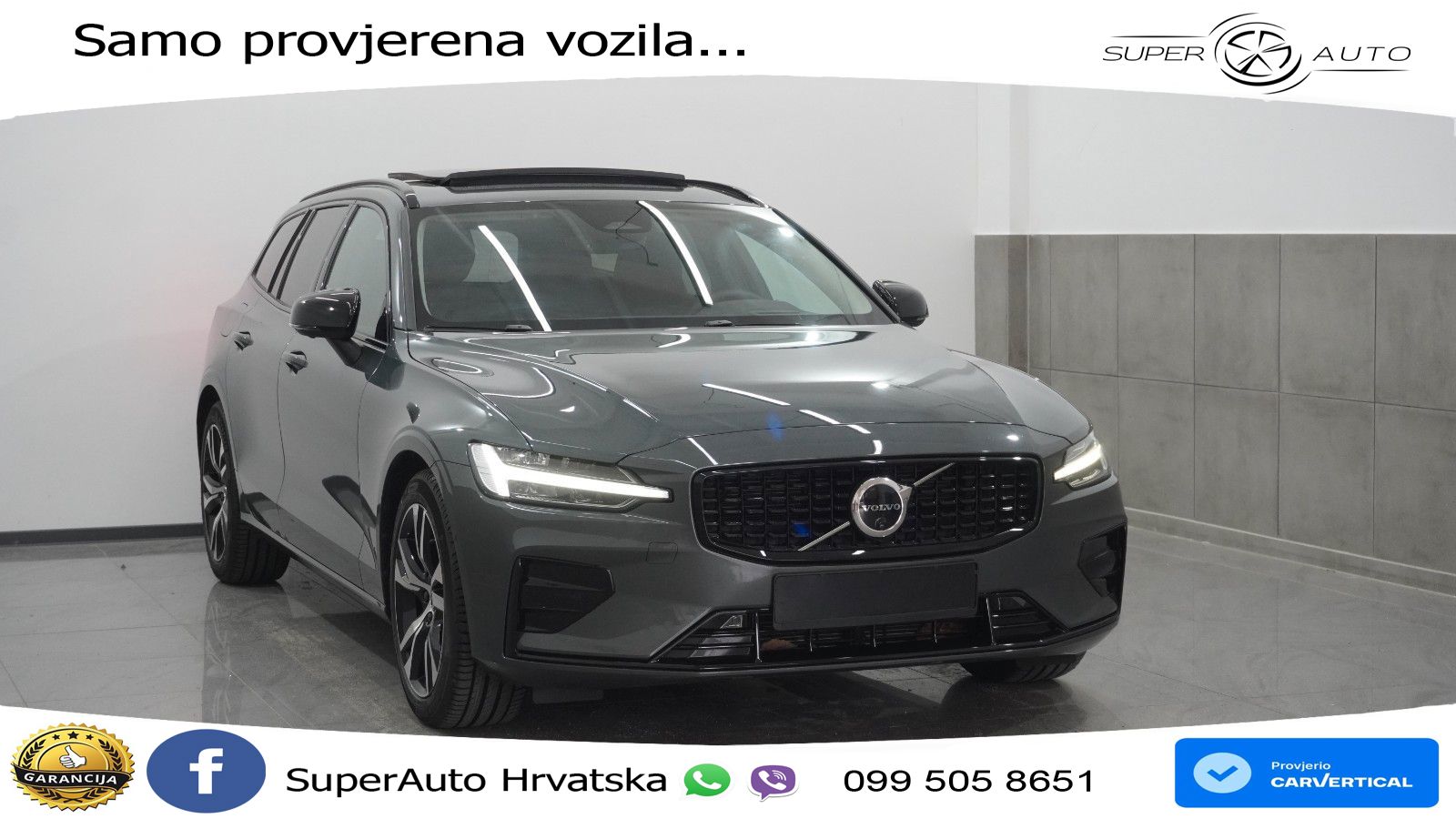 Volvo V60 2.0 B4 Benzin DCT LED+GR SJED+ACC