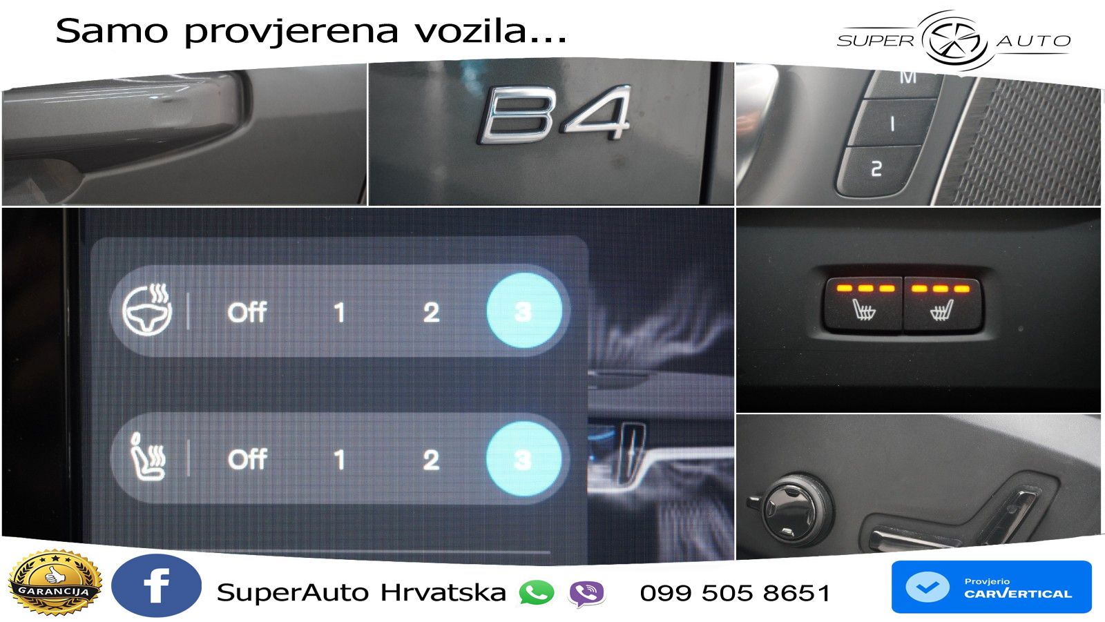 Volvo V60 2.0 B4 Benzin DCT LED+GR SJED+ACC