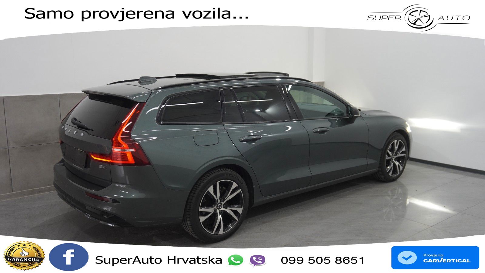 Volvo V60 2.0 B4 Benzin DCT LED+GR SJED+ACC