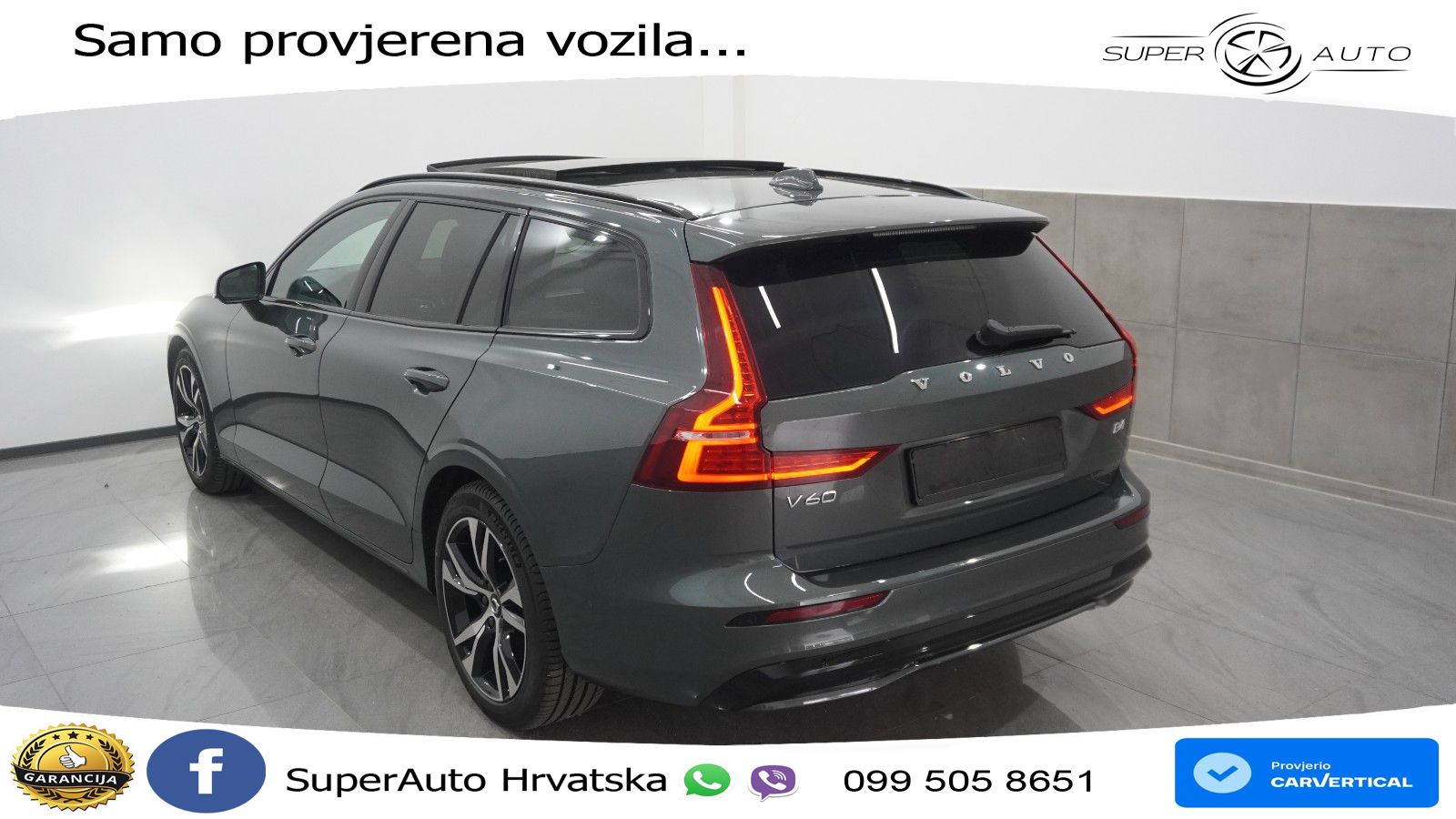 Volvo V60 2.0 B4 Benzin DCT LED+GR SJED+ACC