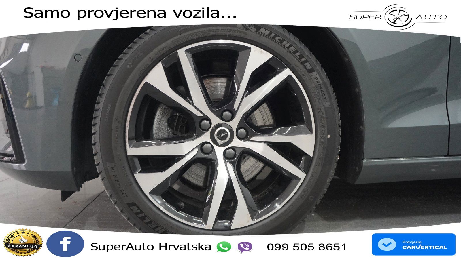 Volvo V60 2.0 B4 Benzin DCT LED+GR SJED+ACC