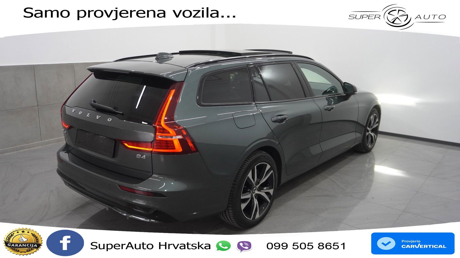 Volvo V60 2.0 B4 Benzin DCT LED+GR SJED+ACC