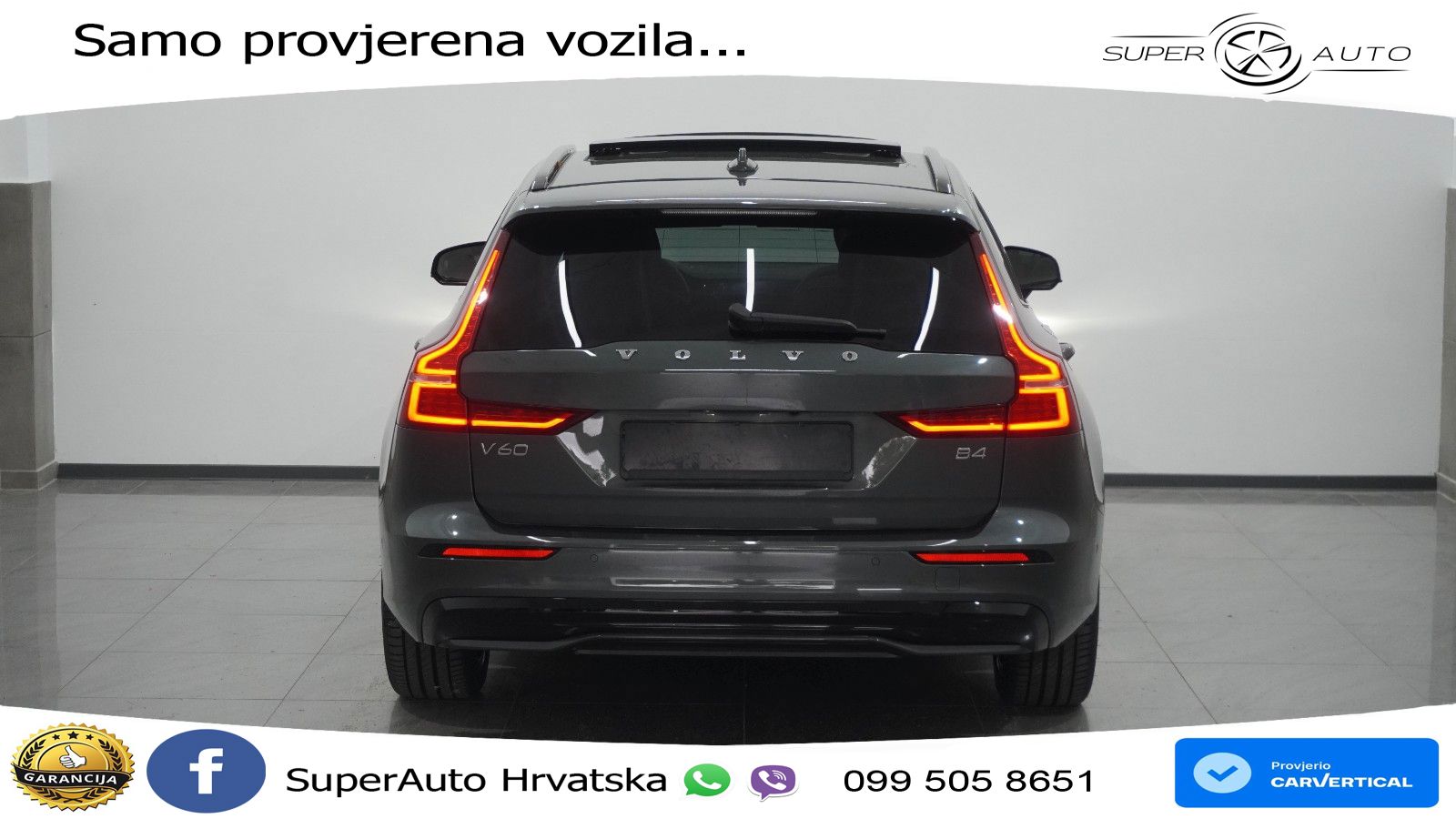 Volvo V60 2.0 B4 Benzin DCT LED+GR SJED+ACC