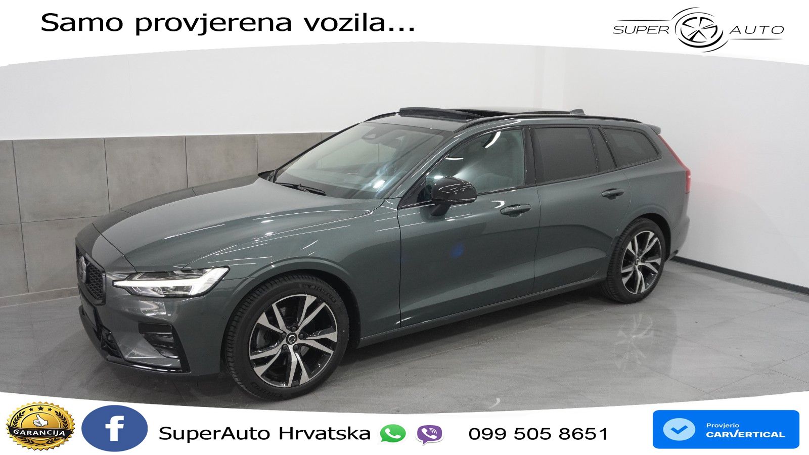 Volvo V60 2.0 B4 Benzin DCT LED+GR SJED+ACC