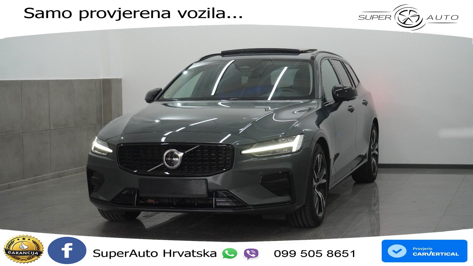 Volvo V60 2.0 B4 Benzin DCT LED+GR SJED+ACC