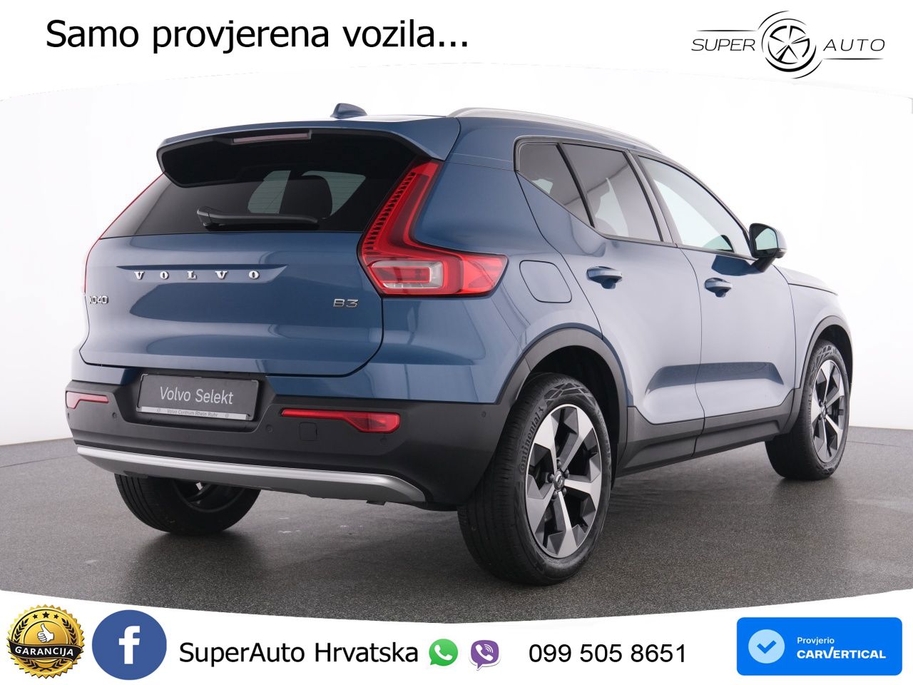 Volvo XC40 2.0 B3 163 KS Automatic LED+GR SJED+ACC