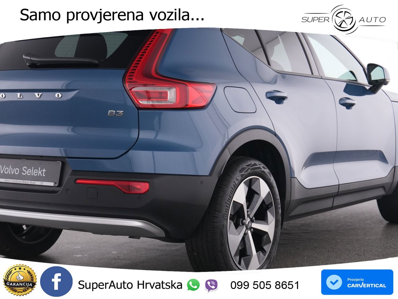Volvo XC40 2.0 B3 163 KS Automatic LED+GR SJED+ACC