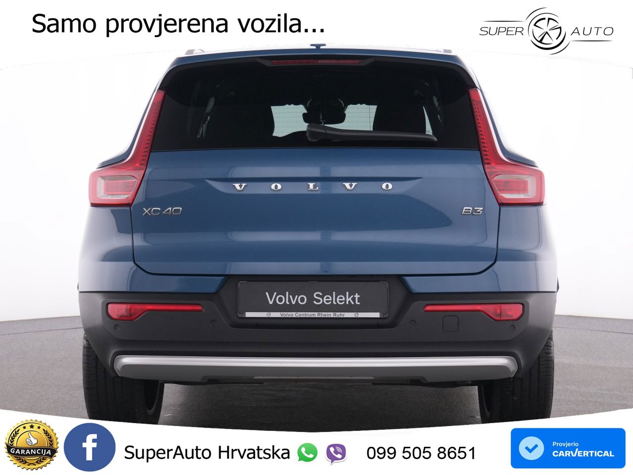Volvo XC40 2.0 B3 163 KS Automatic LED+GR SJED+ACC