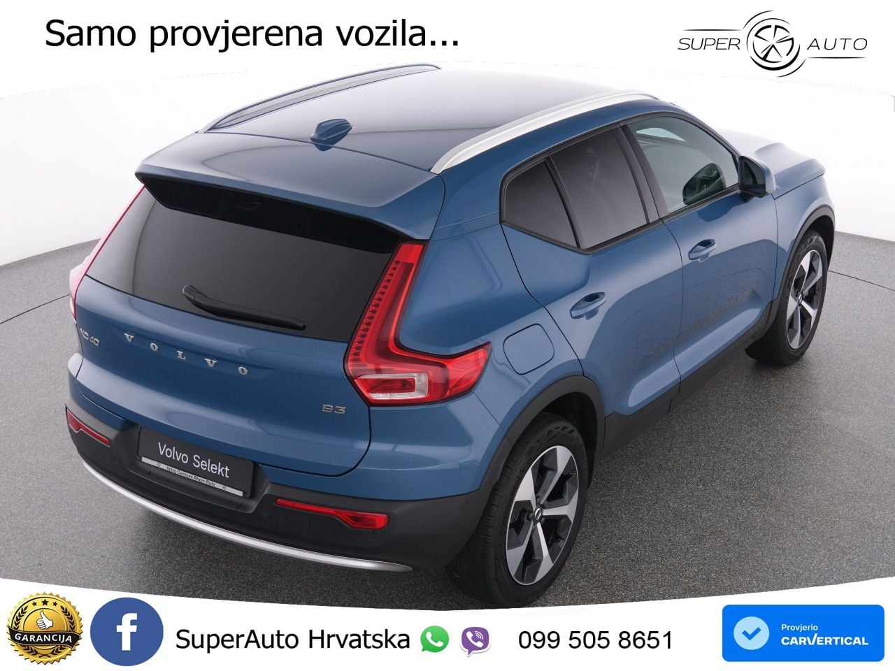 Volvo XC40 2.0 B3 163 KS Automatic LED+GR SJED+ACC