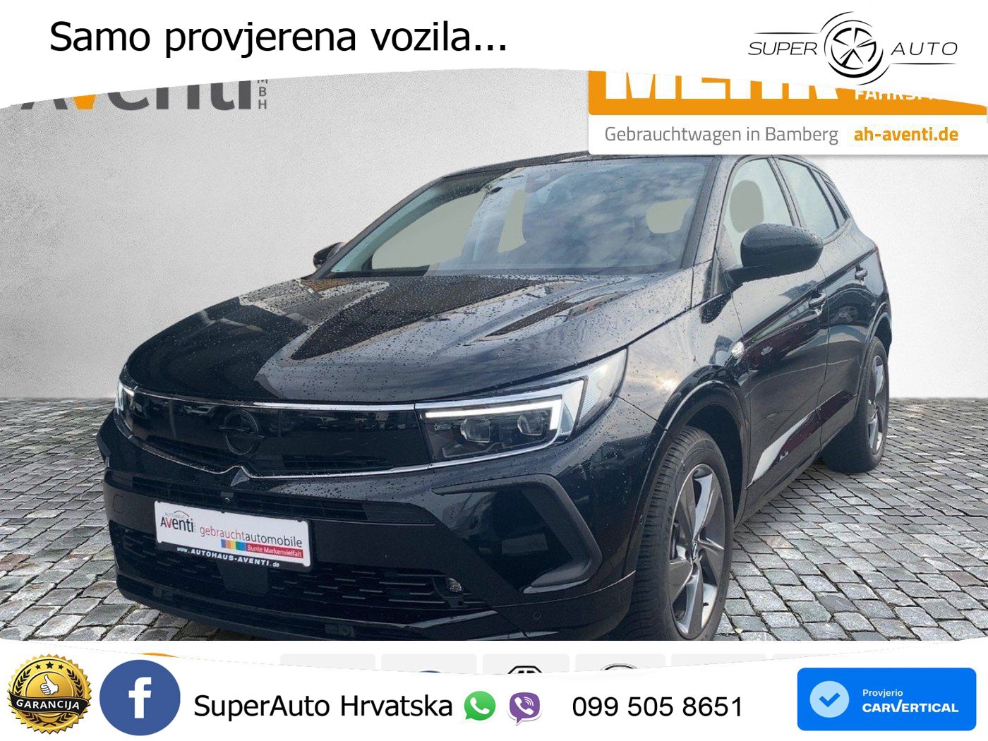 Opel Grandland 1.2i Turbo (130 KS) Automatic GS LED+GR SJED+ACC