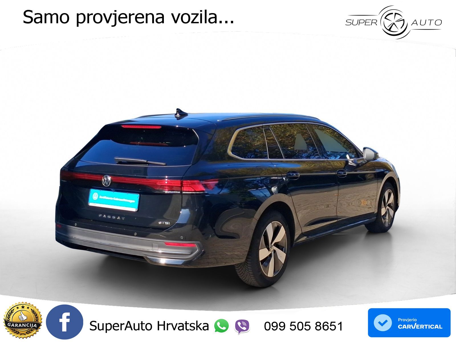 Volkswagen Passat Variant 1.5 eTSI (150 KS) DSG Business LED+GR SJED+ACC