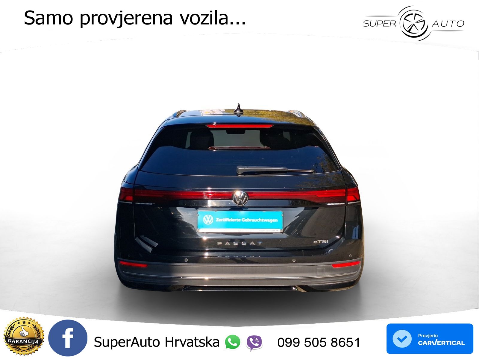 Volkswagen Passat Variant 1.5 eTSI (150 KS) DSG Business LED+GR SJED+ACC