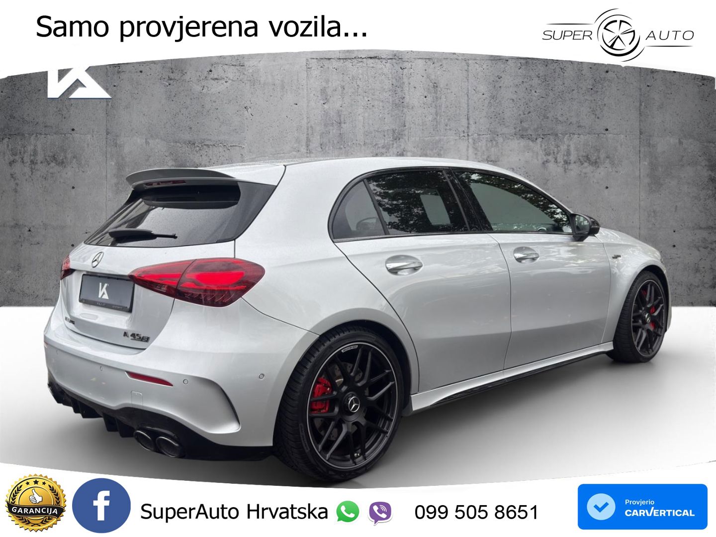 Mercedes-Benz AMG A 45 S 4MATIC+ AMG SPEEDSHIFT DCT 8G