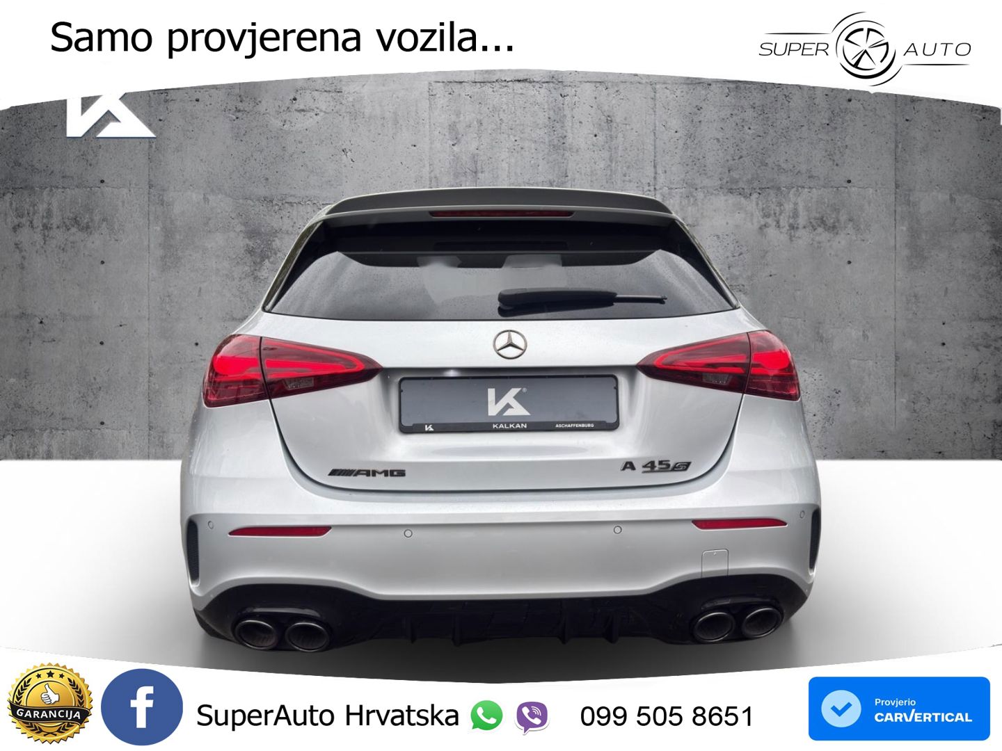 Mercedes-Benz AMG A 45 S 4MATIC+ AMG SPEEDSHIFT DCT 8G