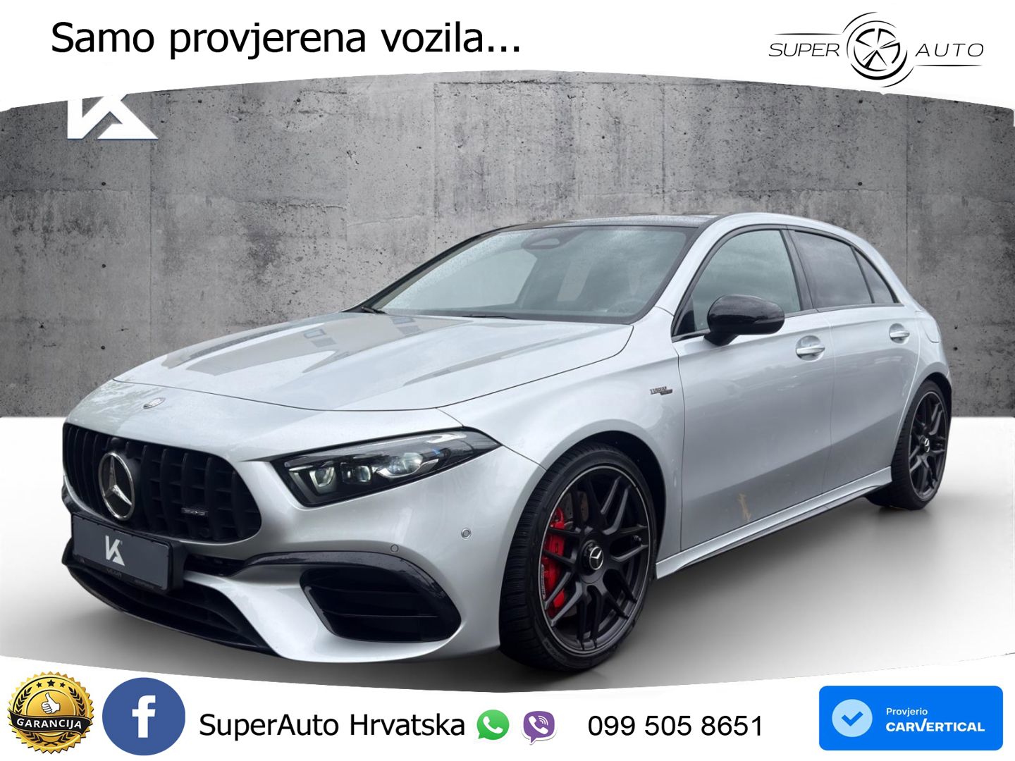 Mercedes-Benz AMG A 45 S 4MATIC+ AMG SPEEDSHIFT DCT 8G