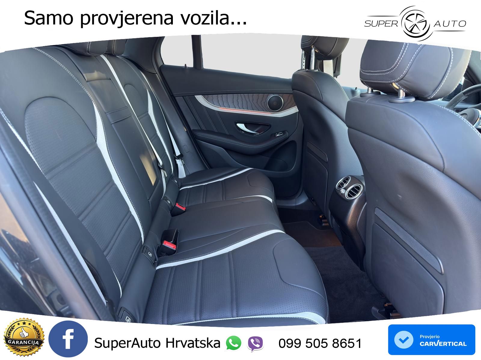Mercedes AMG GLC 63 S V8 (510 KS) 4MATIC+ MCT ZRAČNI+ACC+GR SJED+360+PANO