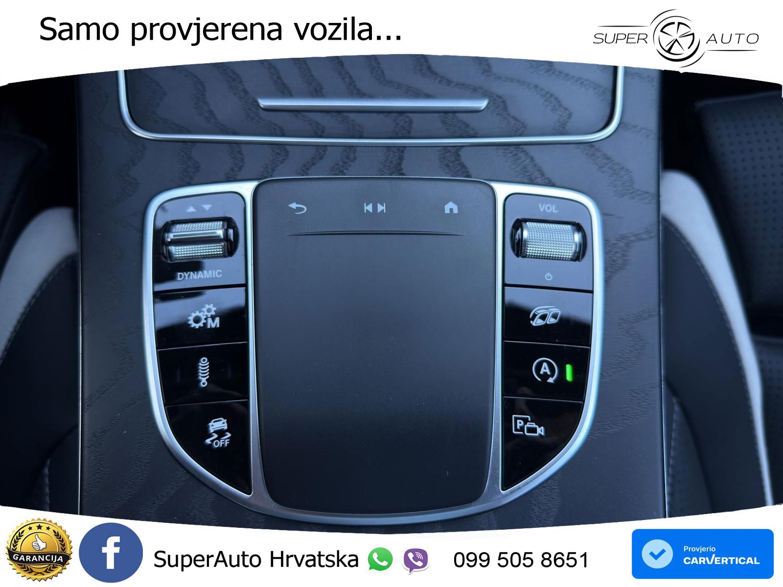 Mercedes AMG GLC 63 S V8 (510 KS) 4MATIC+ MCT ZRAČNI+ACC+GR SJED+360+PANO