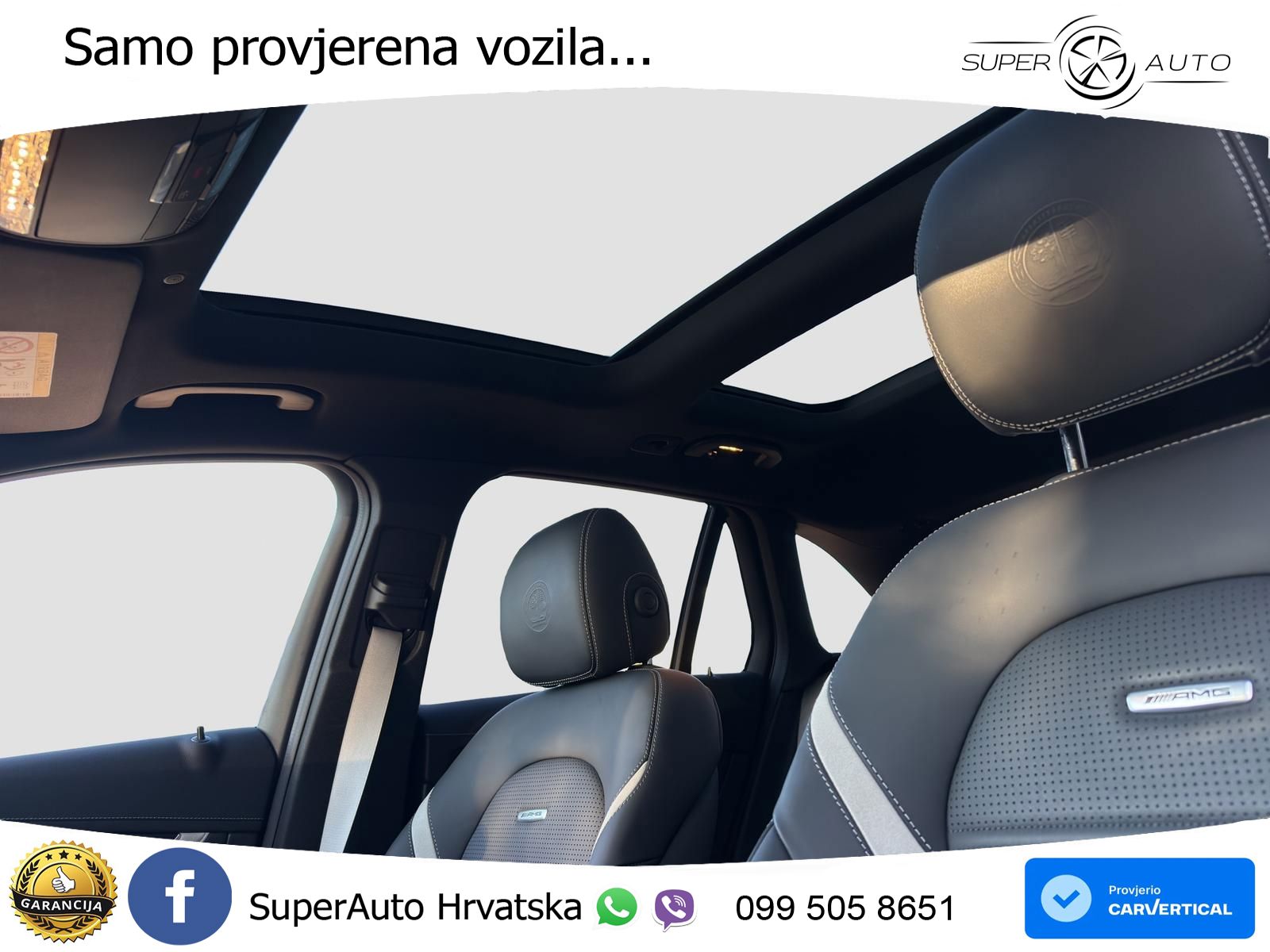 Mercedes AMG GLC 63 S V8 (510 KS) 4MATIC+ MCT ZRAČNI+ACC+GR SJED+360+PANO