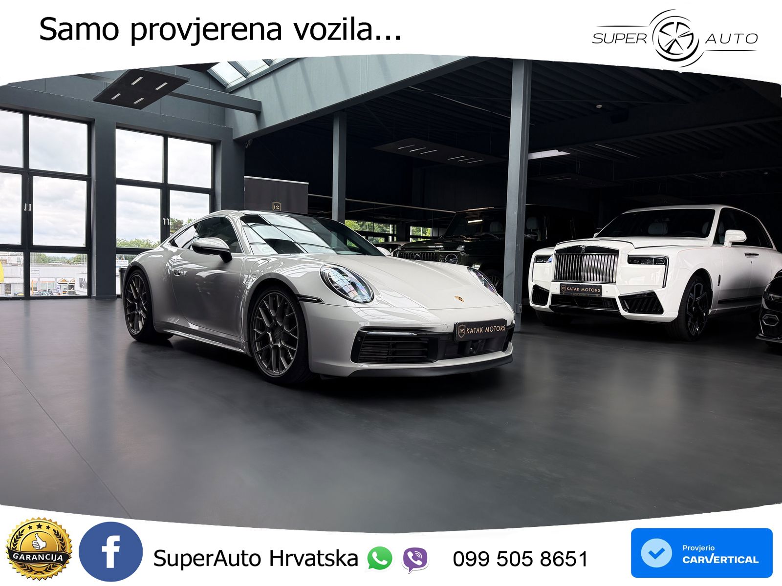 Porsche 911 Carrera S 3.0 (450 KS) PDK MATRIX+GR SJED+KAM