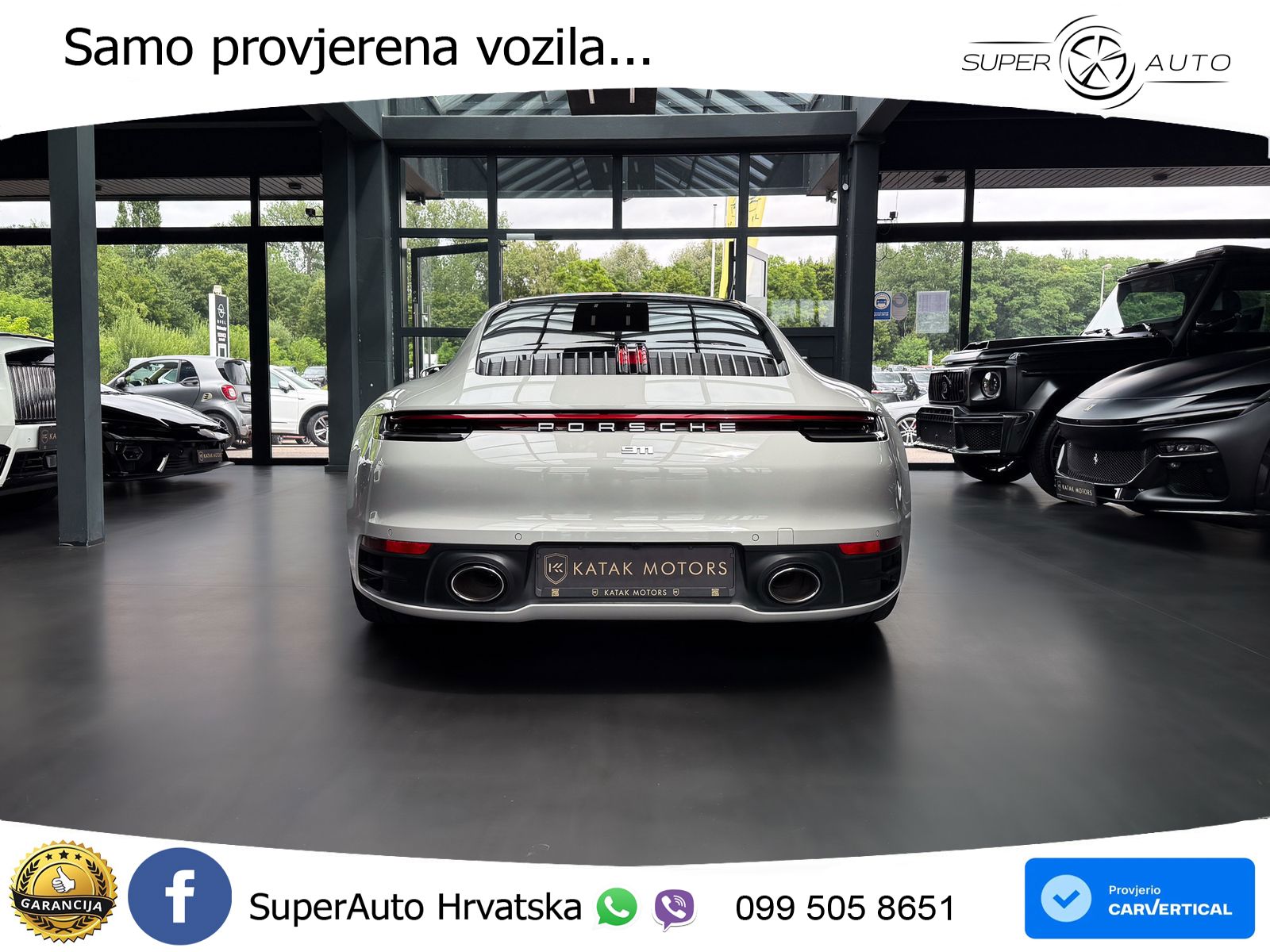 Porsche 911 Carrera S 3.0 (450 KS) PDK MATRIX+GR SJED+KAM