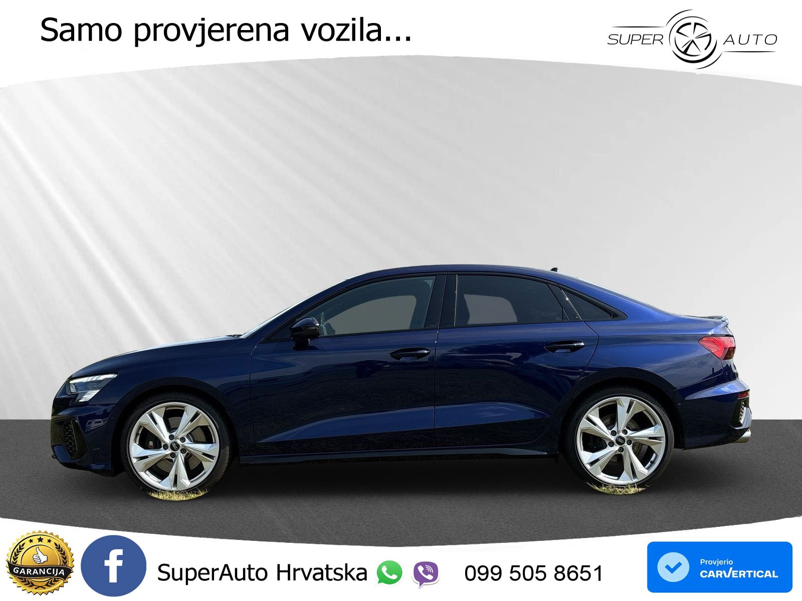 Audi S3 Limuzina 2.0 TFSI (310 KS) quattro S tronic MATRIX+GR SJED+KAM