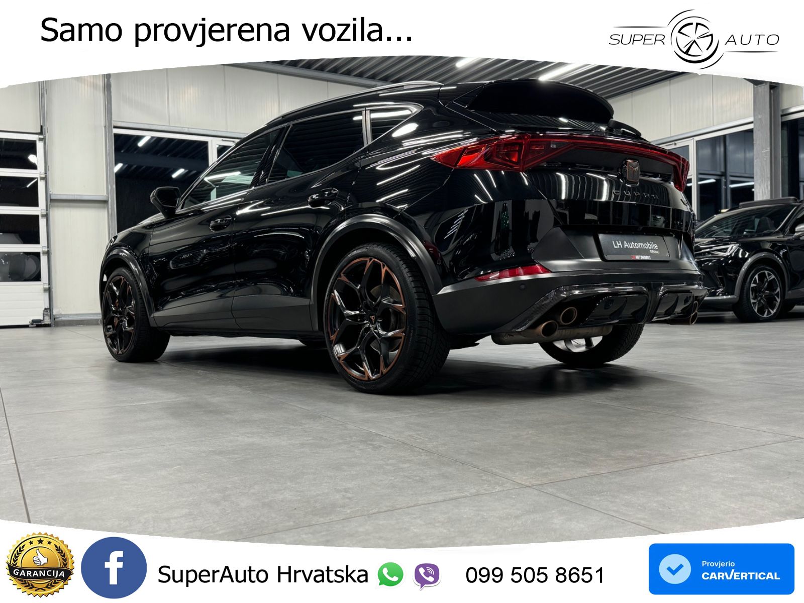 Cupra Formentor VZ5 2.5 TSI (390 KS) 4Drive DSG LED+GR SJED+ACC