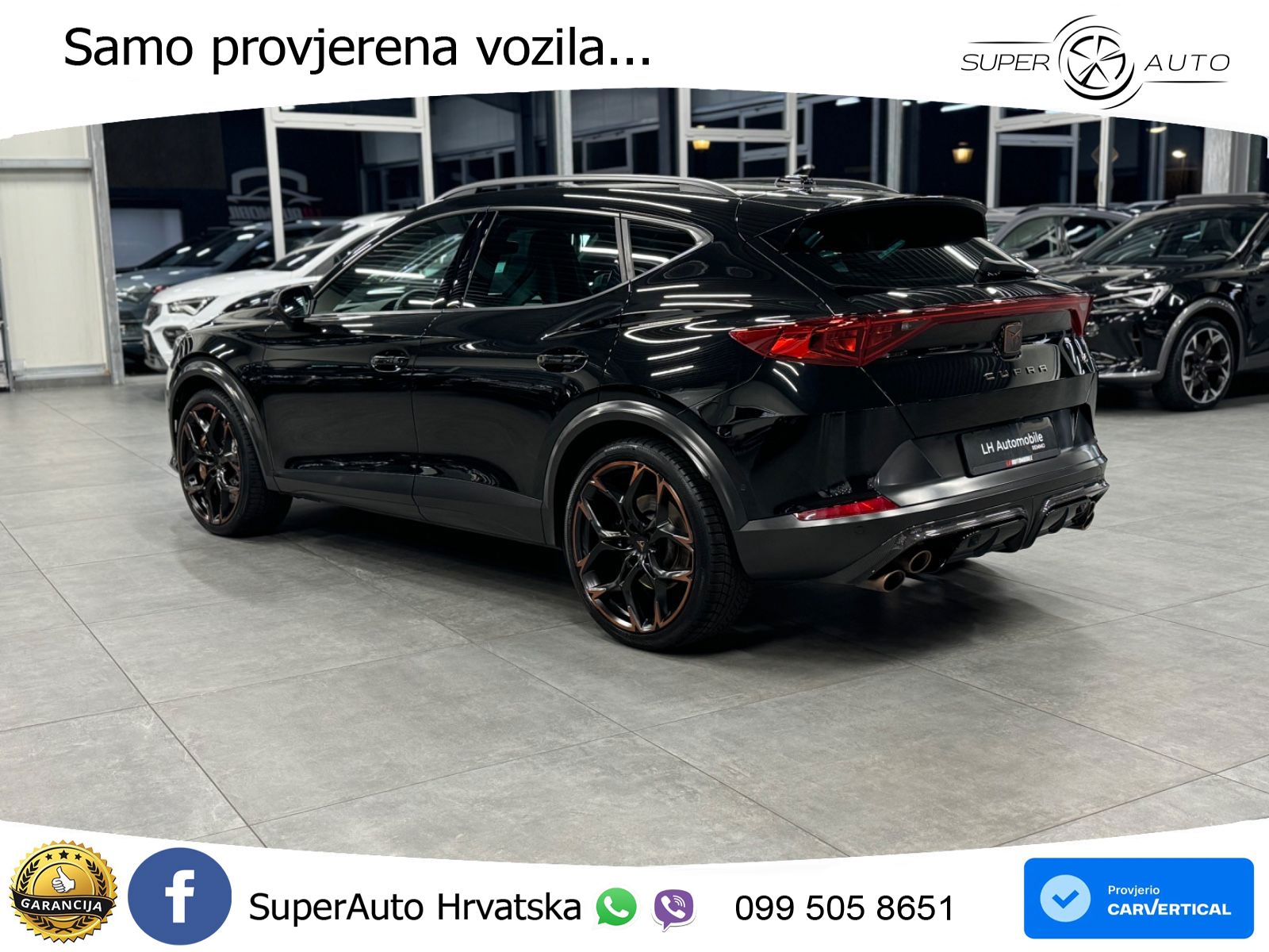 Cupra Formentor VZ5 2.5 TSI (390 KS) 4Drive DSG LED+GR SJED+ACC