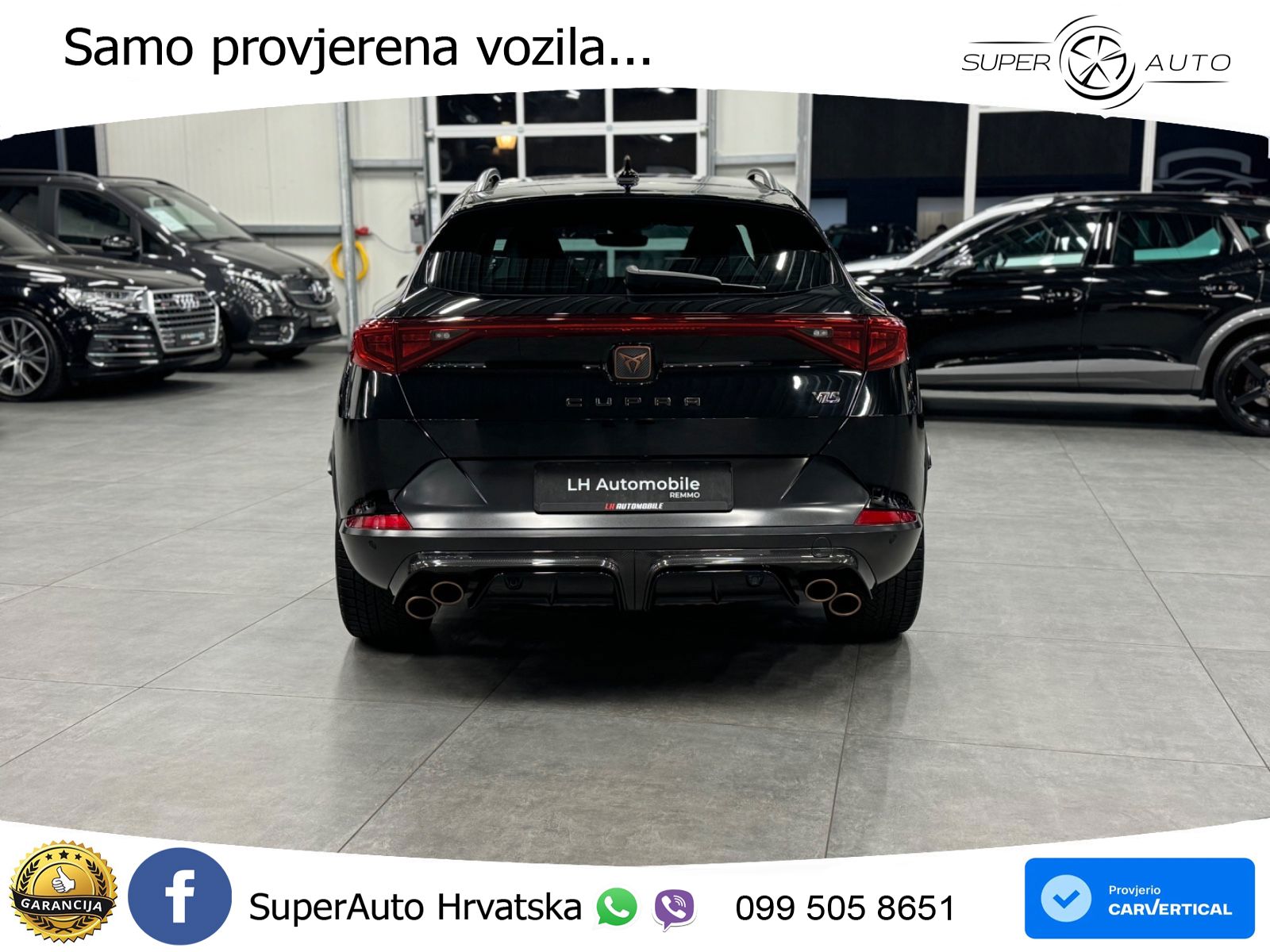 Cupra Formentor VZ5 2.5 TSI (390 KS) 4Drive DSG LED+GR SJED+ACC