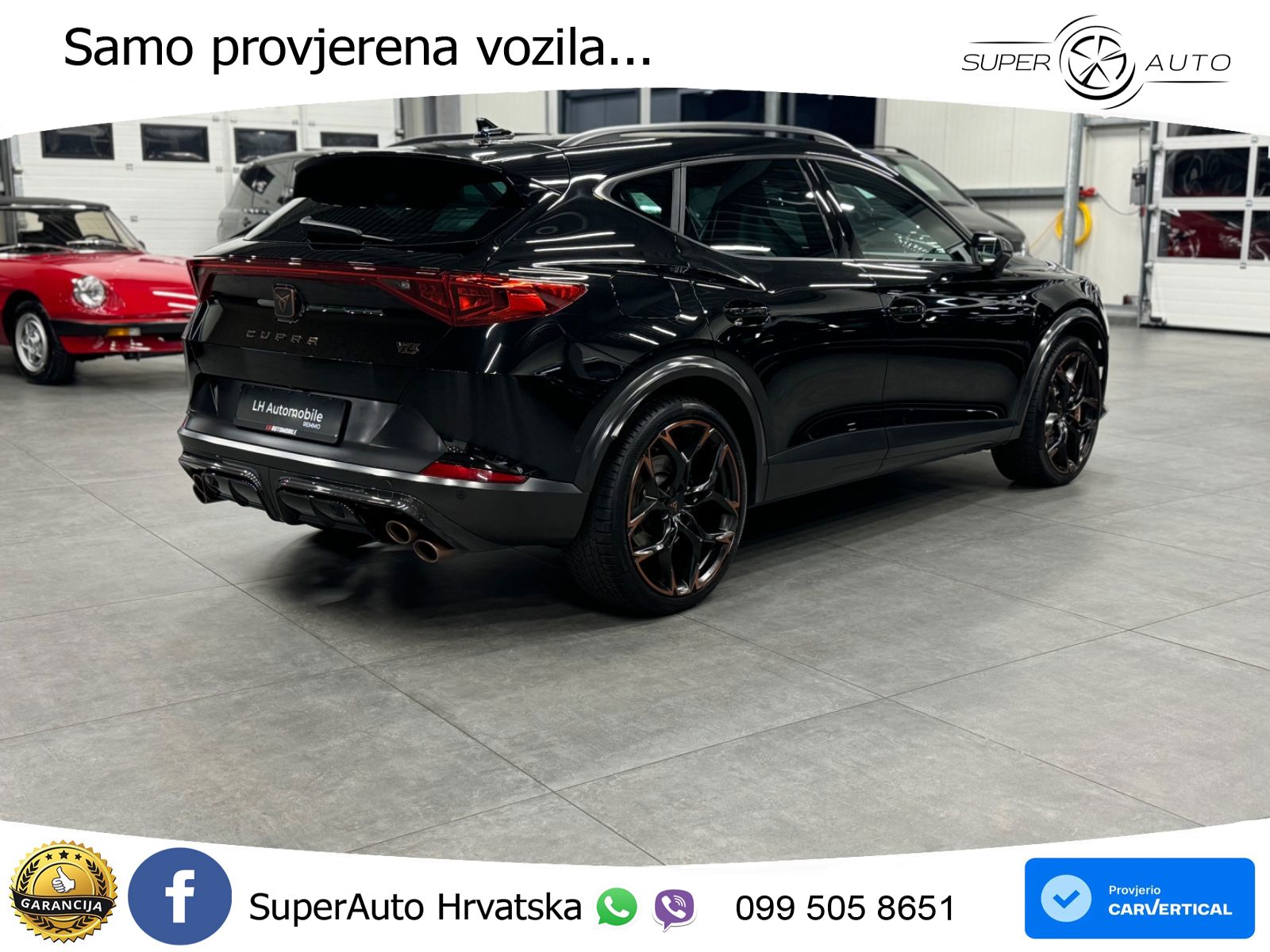 Cupra Formentor VZ5 2.5 TSI (390 KS) 4Drive DSG LED+GR SJED+ACC