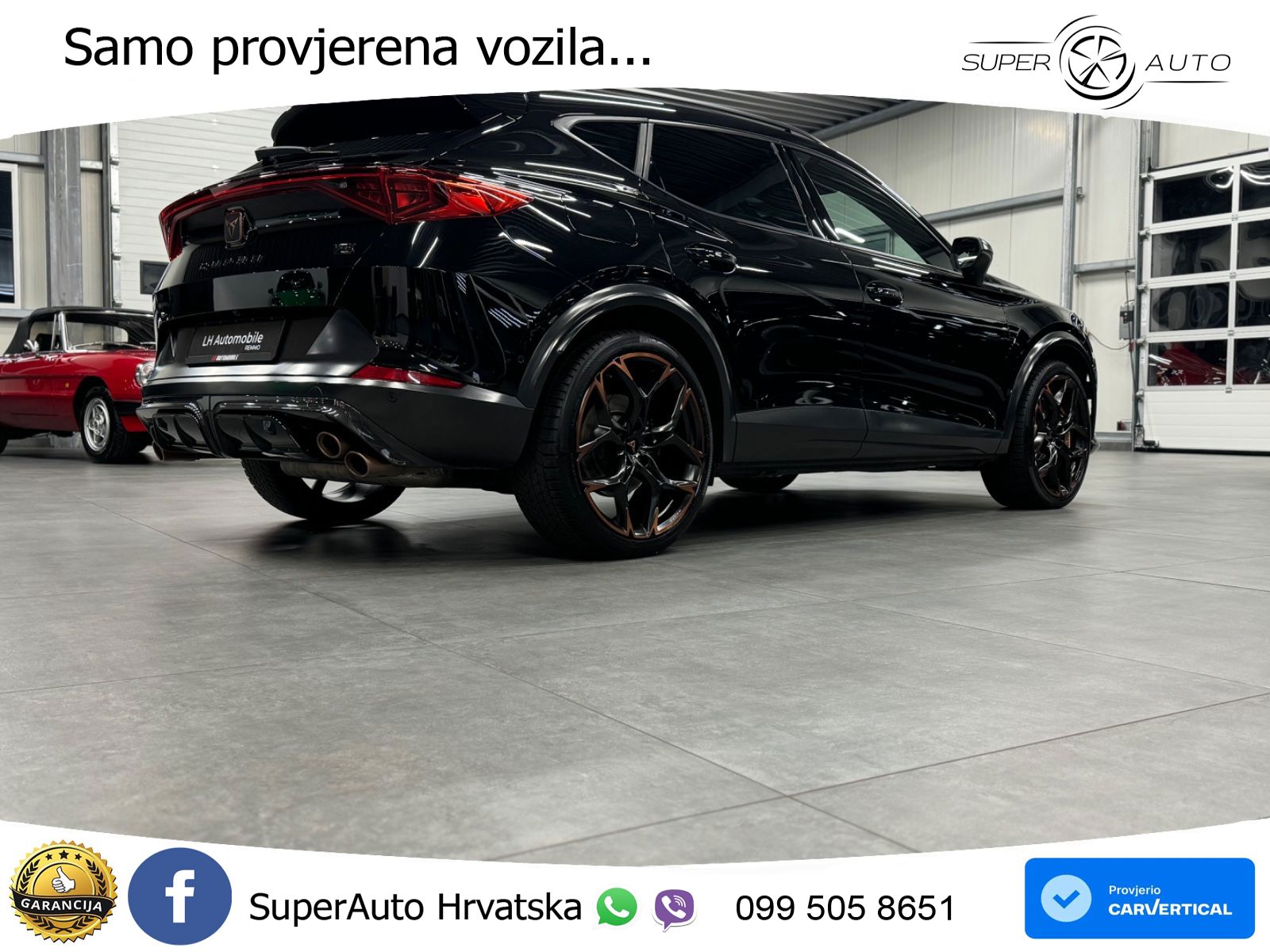 Cupra Formentor VZ5 2.5 TSI (390 KS) 4Drive DSG LED+GR SJED+ACC