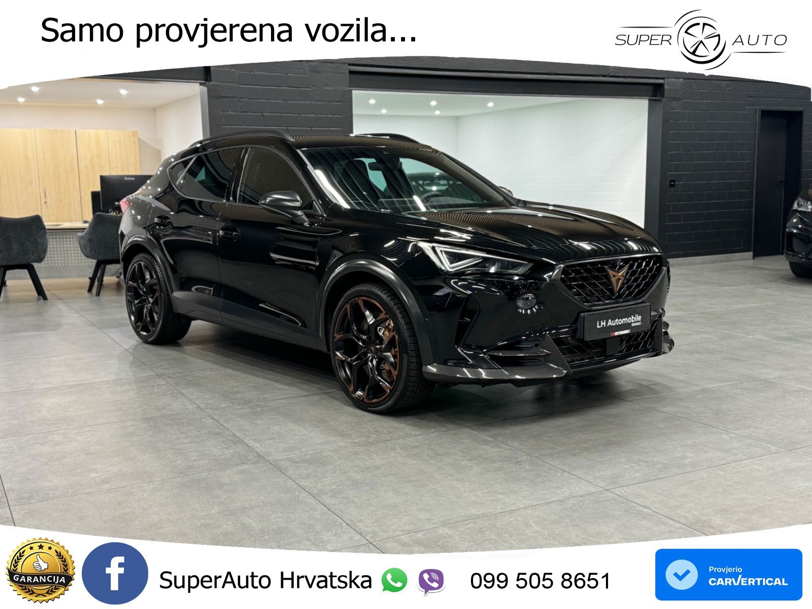 Cupra Formentor VZ5 2.5 TSI (390 KS) 4Drive DSG LED+GR SJED+ACC