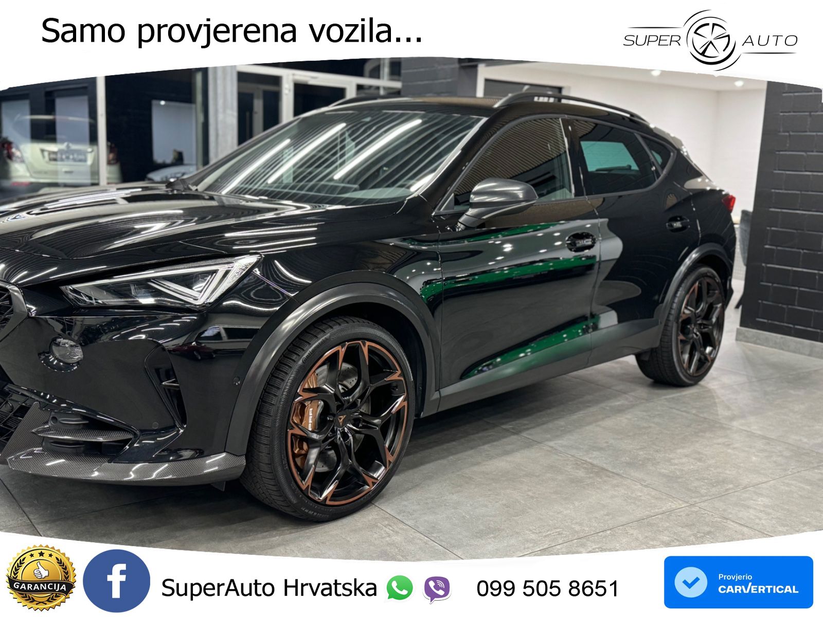 Cupra Formentor VZ5 2.5 TSI (390 KS) 4Drive DSG LED+GR SJED+ACC