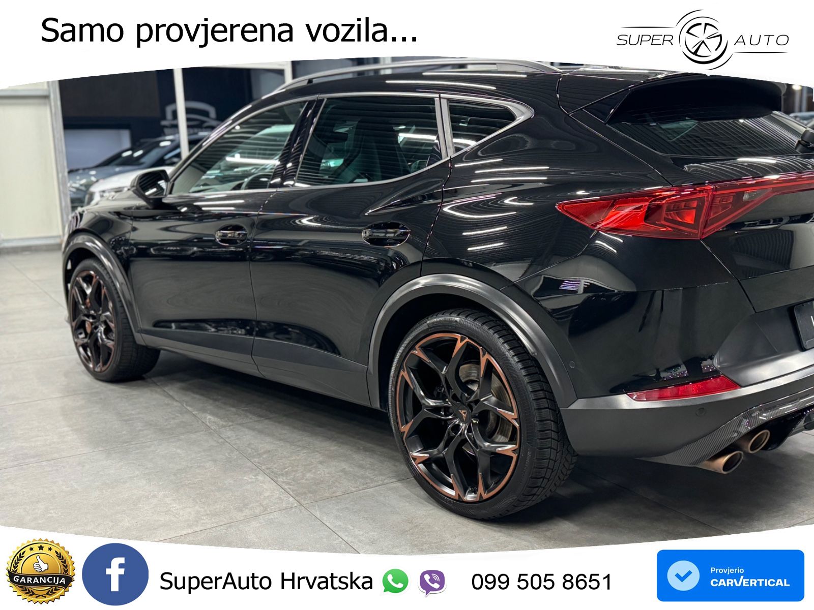 Cupra Formentor VZ5 2.5 TSI (390 KS) 4Drive DSG LED+GR SJED+ACC