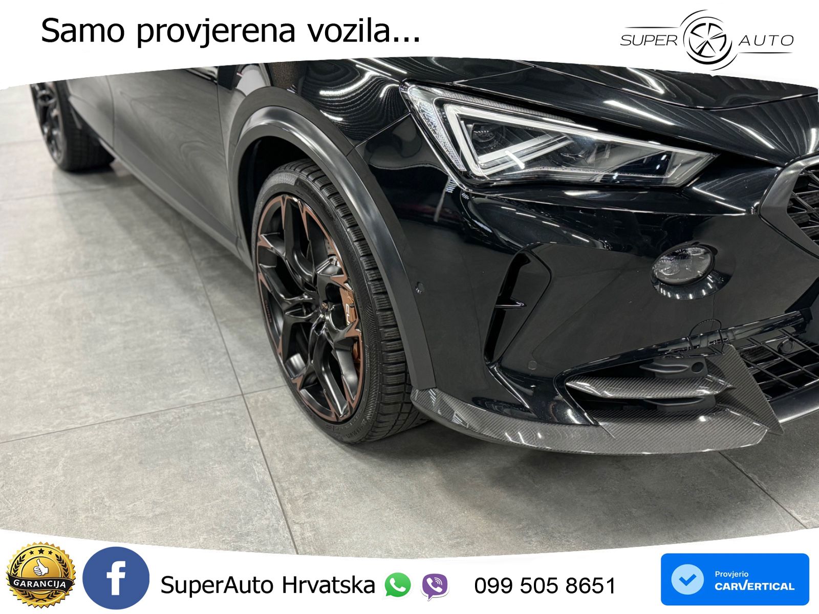 Cupra Formentor VZ5 2.5 TSI (390 KS) 4Drive DSG LED+GR SJED+ACC