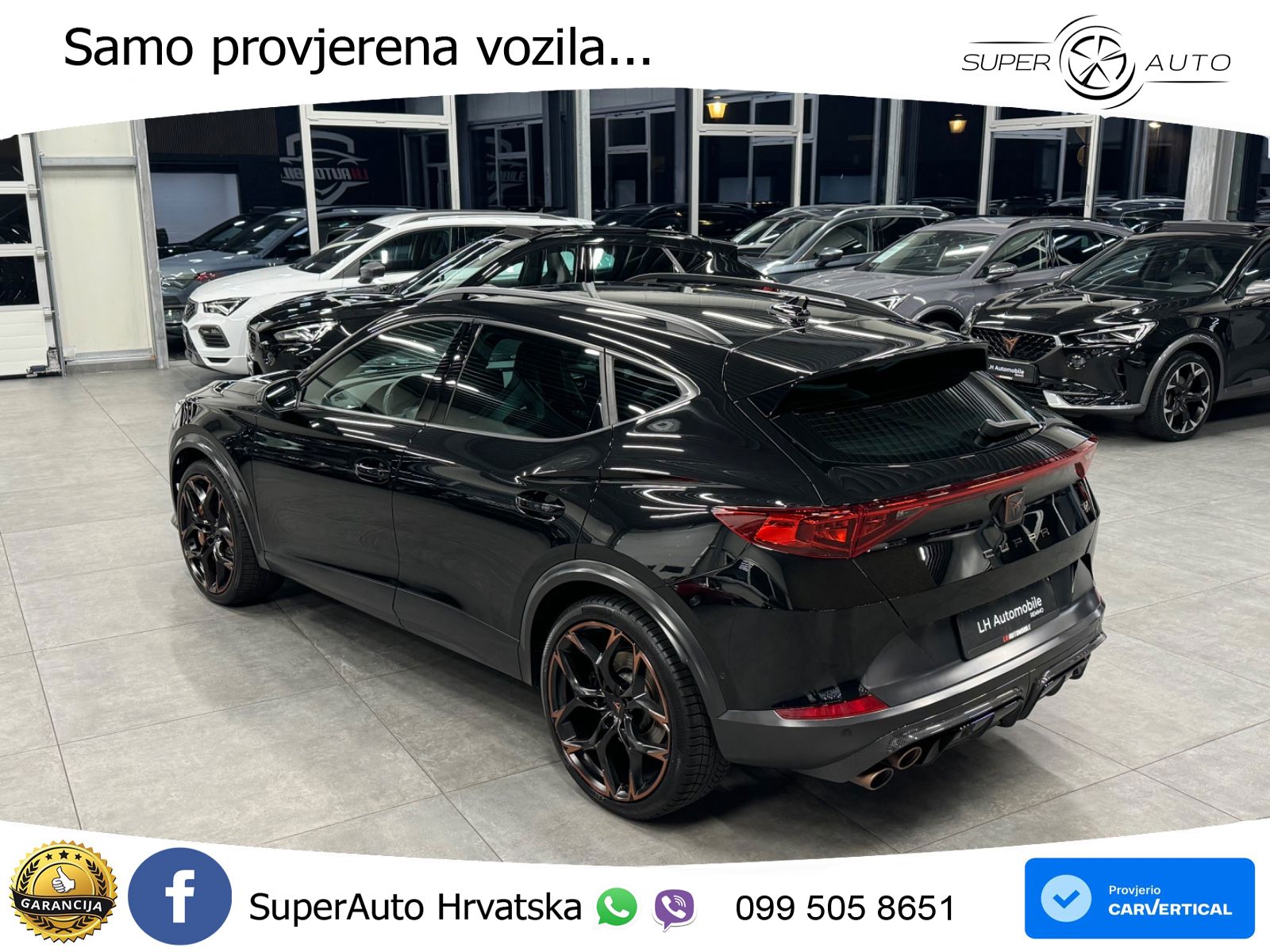 Cupra Formentor VZ5 2.5 TSI (390 KS) 4Drive DSG LED+GR SJED+ACC